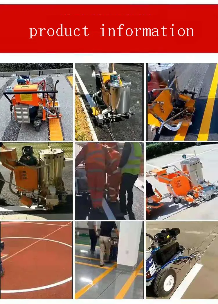 New Type Thermoplastic Road Marking Paint Preheating Double Cylinder Hydraulic Hot Melt Kettle Spare Parts Provided Gearbox GEAR