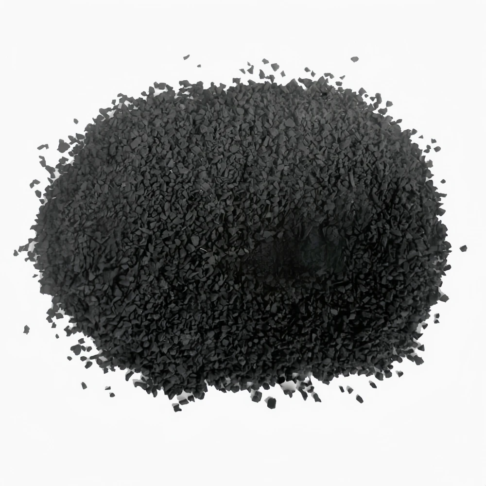 Black SBR Recycled EPDM Rubber Granules for Soccer Field Runway Playground Football Field Infill