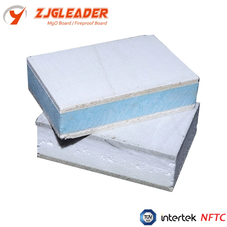 FireproofHigh Temperature Protection Panel EPS Sandwich Fireproof and Moistureproof Insulation Foam Board