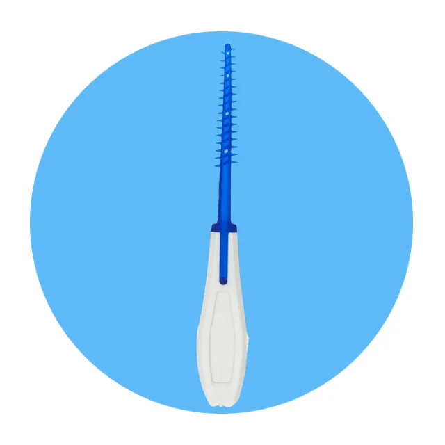 China factory made hot selling wholesale oral care Rubber interdental brushes soft