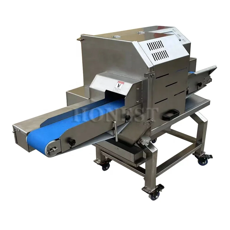 High Efficiency Slicer Machine Meat / Meat Slice Cutter / Cooked Meat Slicing Machine