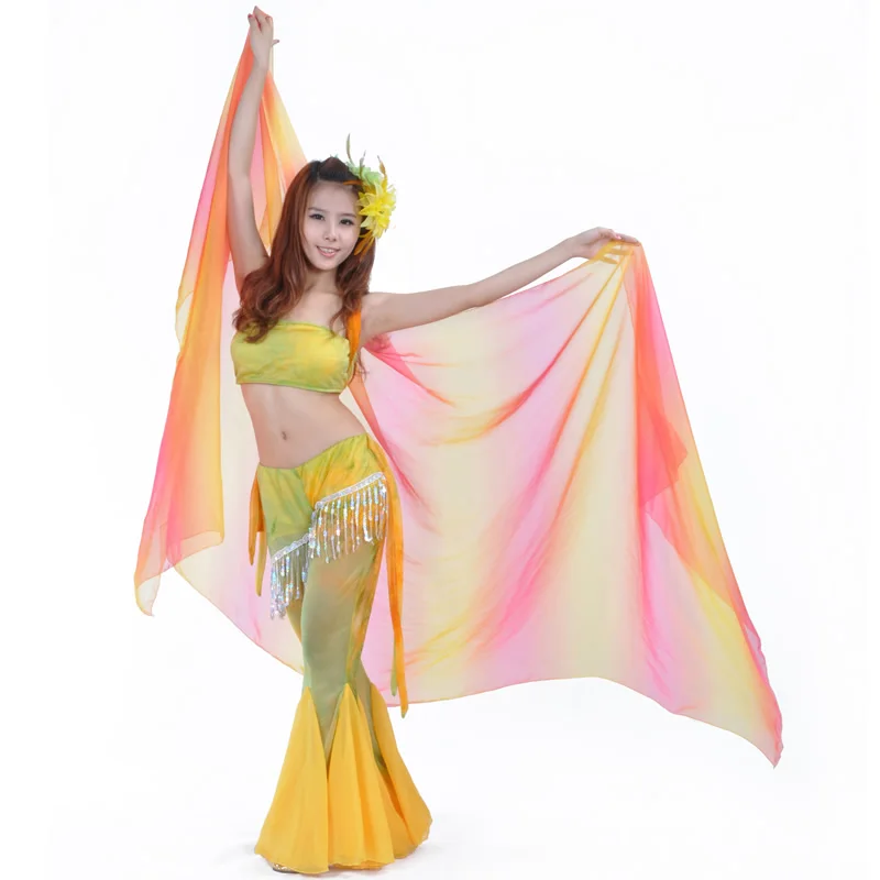 Colorful  Belly Dance Veil BellyQueen