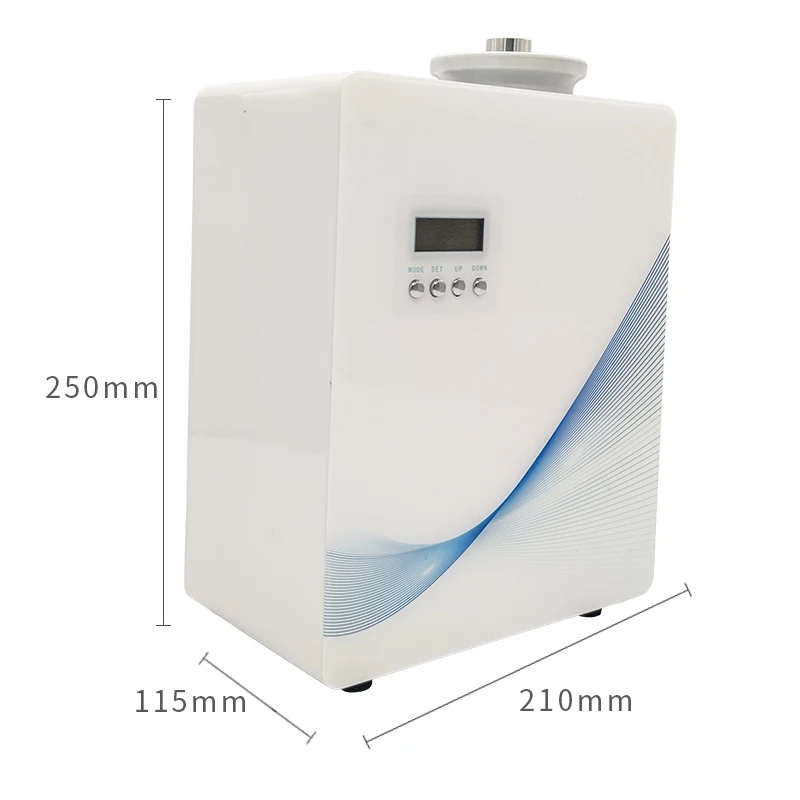 Wall Mounted Phone Controlled Hotel Collection Diffusermachine Fragrance Oil Evaporator Cold air Diffuser Hvac