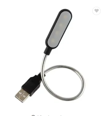 Гибкая яркая Милая Мини-лампа с 4