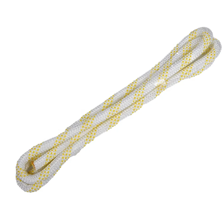 
Colorful double braided nylon rope for climbing 