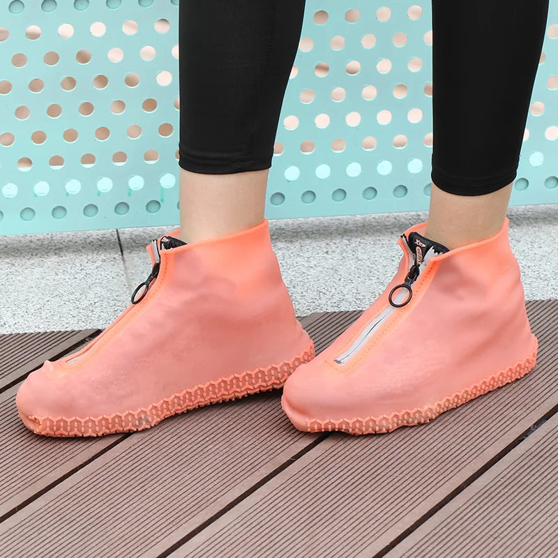 Reusable Silicone Boot and Shoe Covers, Portable Shoe Covers for Rainy Days