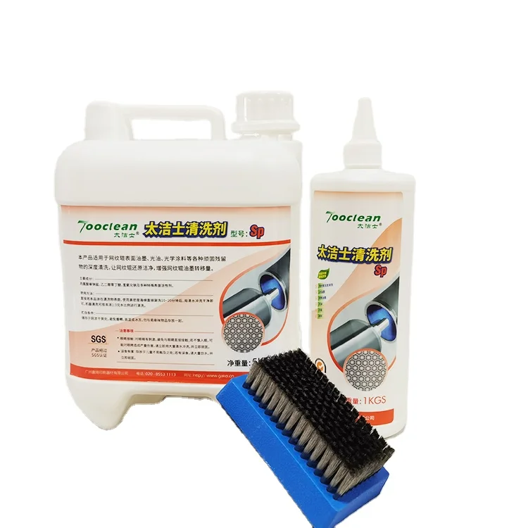 Metal Cleaning Chemical Agent Liquid For Anilox