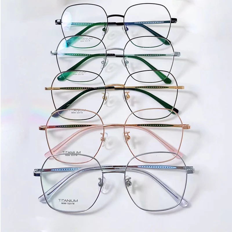 Коллекция серий, очки с защитой от синего света, очки с блокировкой синего света, красивый дизайн, цветные очки из титана IP для оптовой продажи