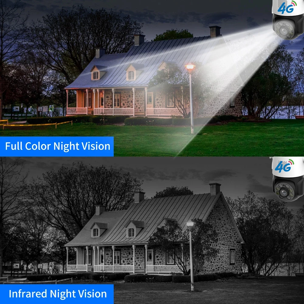 Solar Camera Wifi Outdoor 1080P Wireless Surveillance Camera With Solar Panel IP CCTV One Year Free Cloud Storage