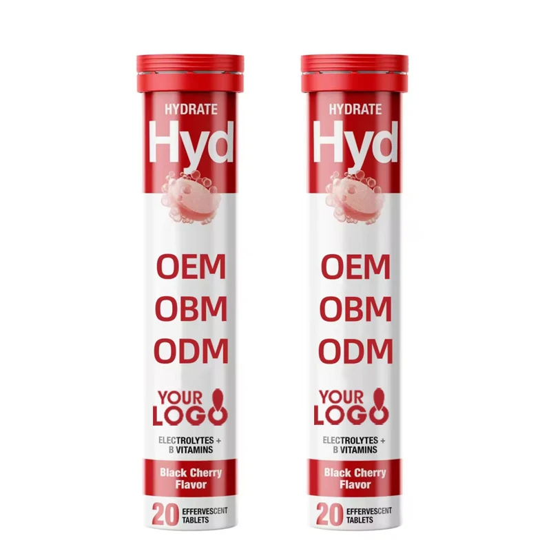 Effervescent Drink Tablet OEM Service Hydration Electrolyte and Hydration Tablet Daily Vitamin C 1000mg Effervescent Tablets