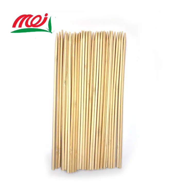 Supply Disposable Round Roasted Long Bamboo Stick Corn Bamboo Skewer