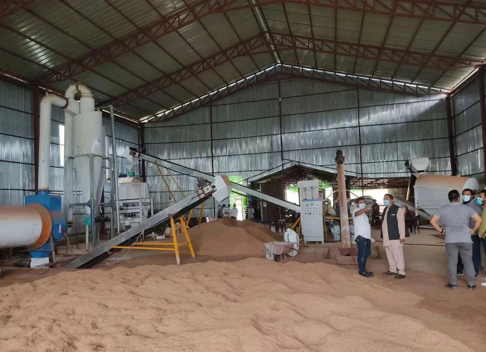Good Quality 2 ton per hour Pellet Mill Machinery Line for Cow Dung Pellet
