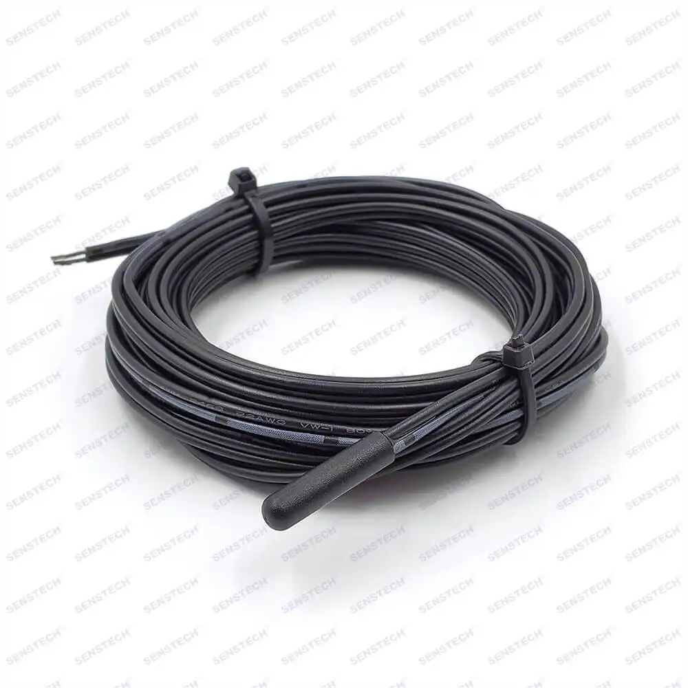 Best Price $0.29 ABS White Tube UL2651 Black Wire NTC 10K Temperature Sensor