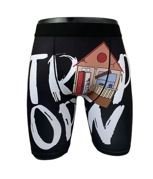 Sublimation Printing Designer Custom Logo Polo Celana Machine Briefs Mens Spare Parts Uomo 100% Plus Size Underwear