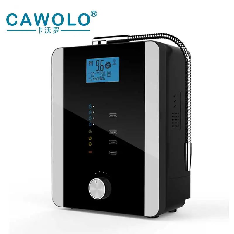 Japan Titanium platinum coating water ionizer 11 plates cawolo-808D alkaline water ionizer