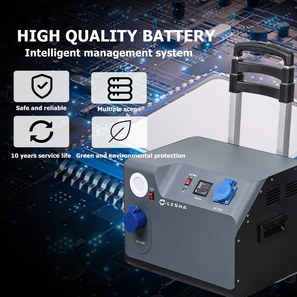 Lisha Surprise Price 25.6V 100Ah 3KW Lithium ion Battery for Solar Energy System Industrial Mobile Power Supply With Wholesaler