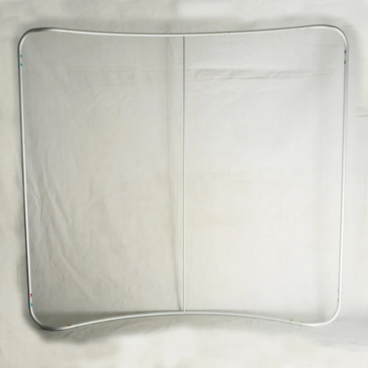Portable 10ft Curved Tension Fabric Display