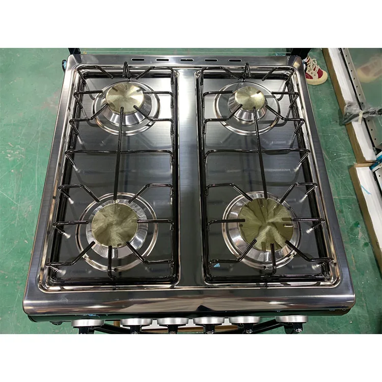 China manufacturer wholesale price oem custom home kitchen appliance free standing 4 burners gas cooker oven