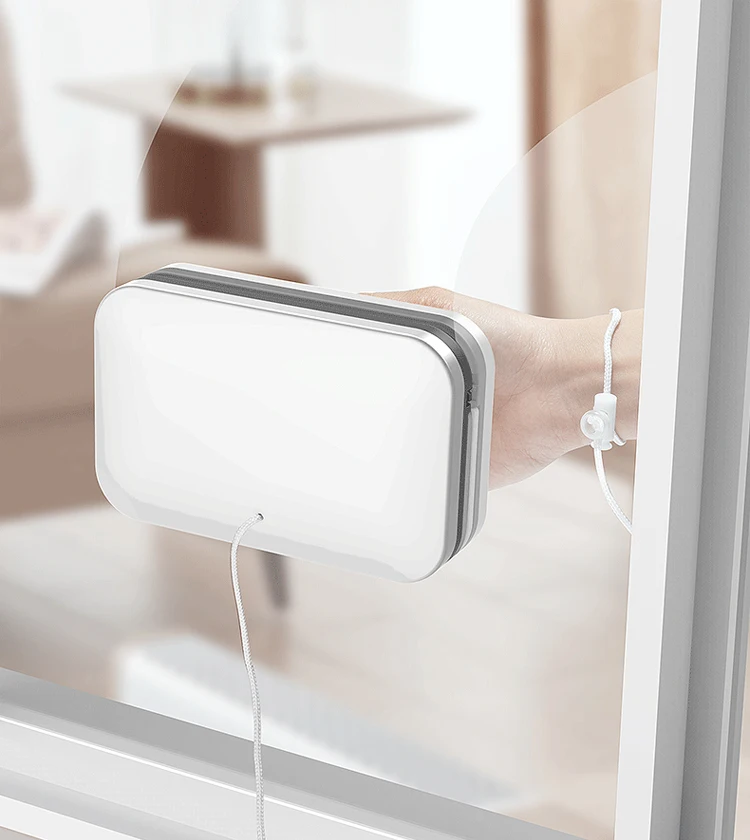 New Updated Double Sided Magnetic Glass Wiper Cleaner Brush for Outside Window Cleaning Tool