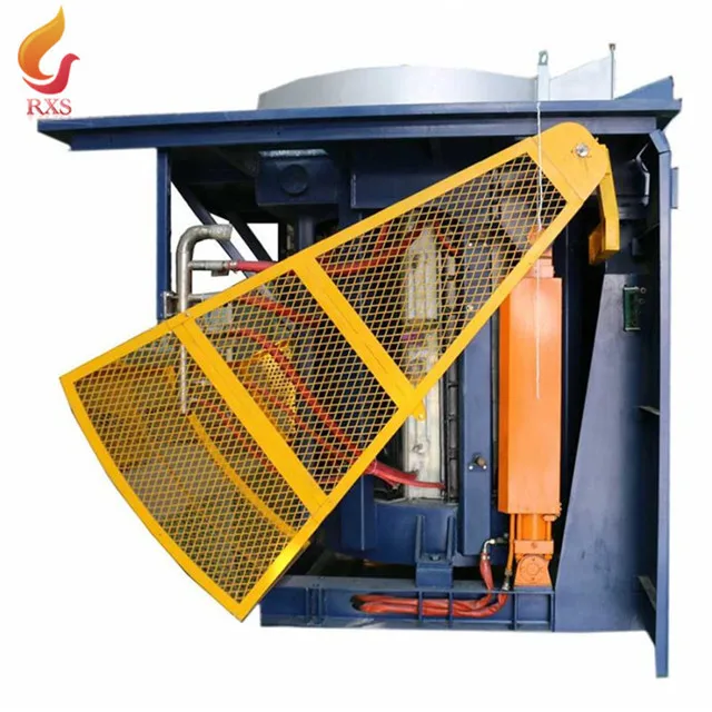 steel induction furnace 300kg 500kg 800kg 1T for metal scrap smelting