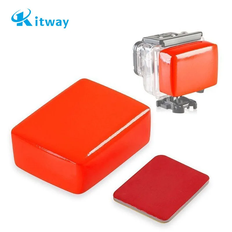 Action camera accessories Floaty Backdoor with adhesive sticker Floaty sponge floating backdoor for Gopro 8 7 6 5 4