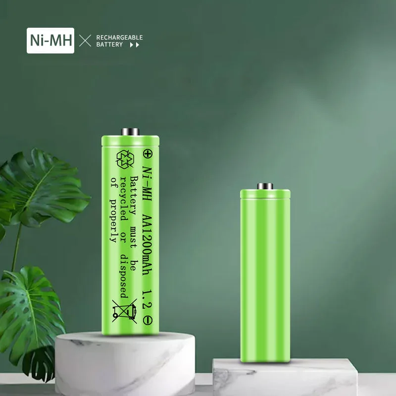 NIMH AA LR6 1200mAh 1 2 V принимаем OEM клиентские этикетки и методы сборки запрошенные заказчиком