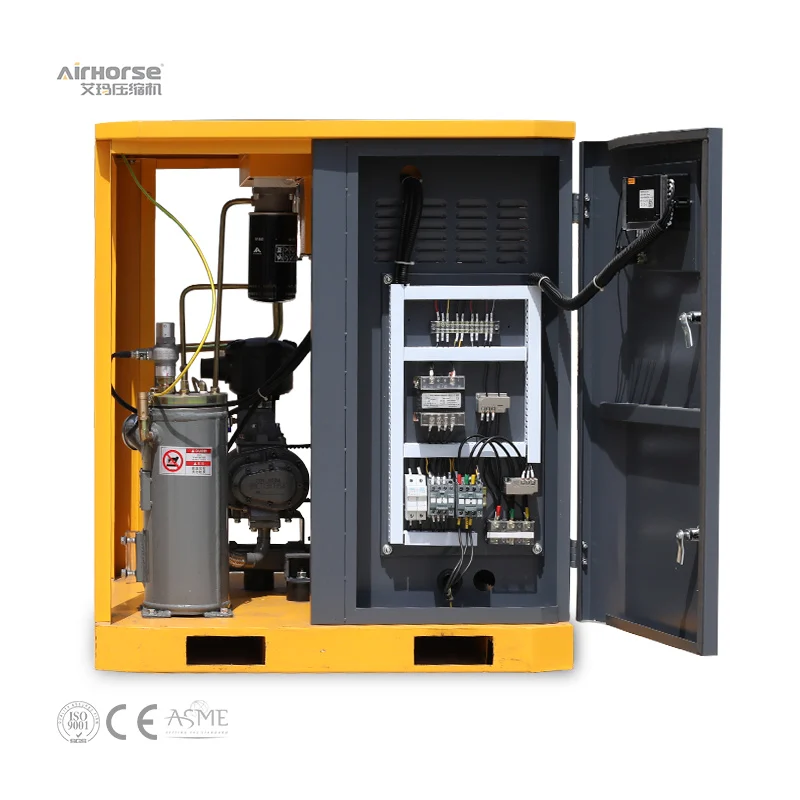 Industrial Equipment Belt Driven screw air compressor with Energy Saving