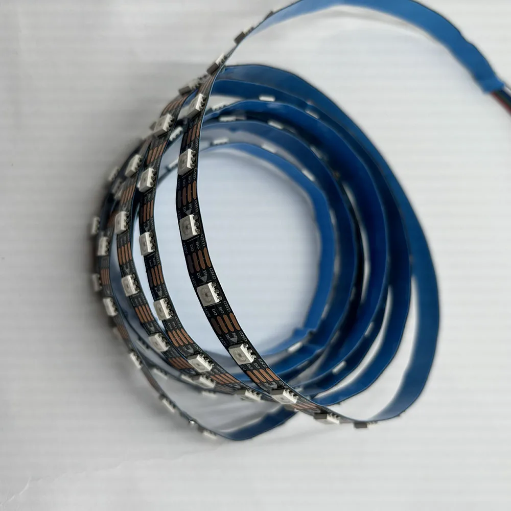 Профессиональная Светодиодная лента ws2811 ws2812 ws2812b ws2815 cinta 144 5v 12v 24v rgbw