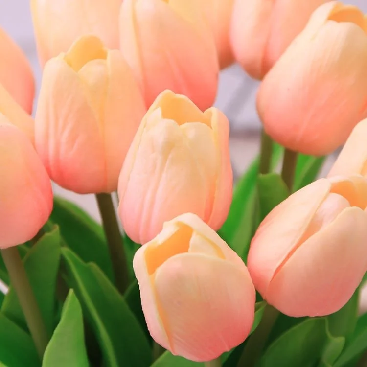 Красочные ретро Искусственные цветы тюльпаны искусственные для свадьбы искусственная трава другие растения