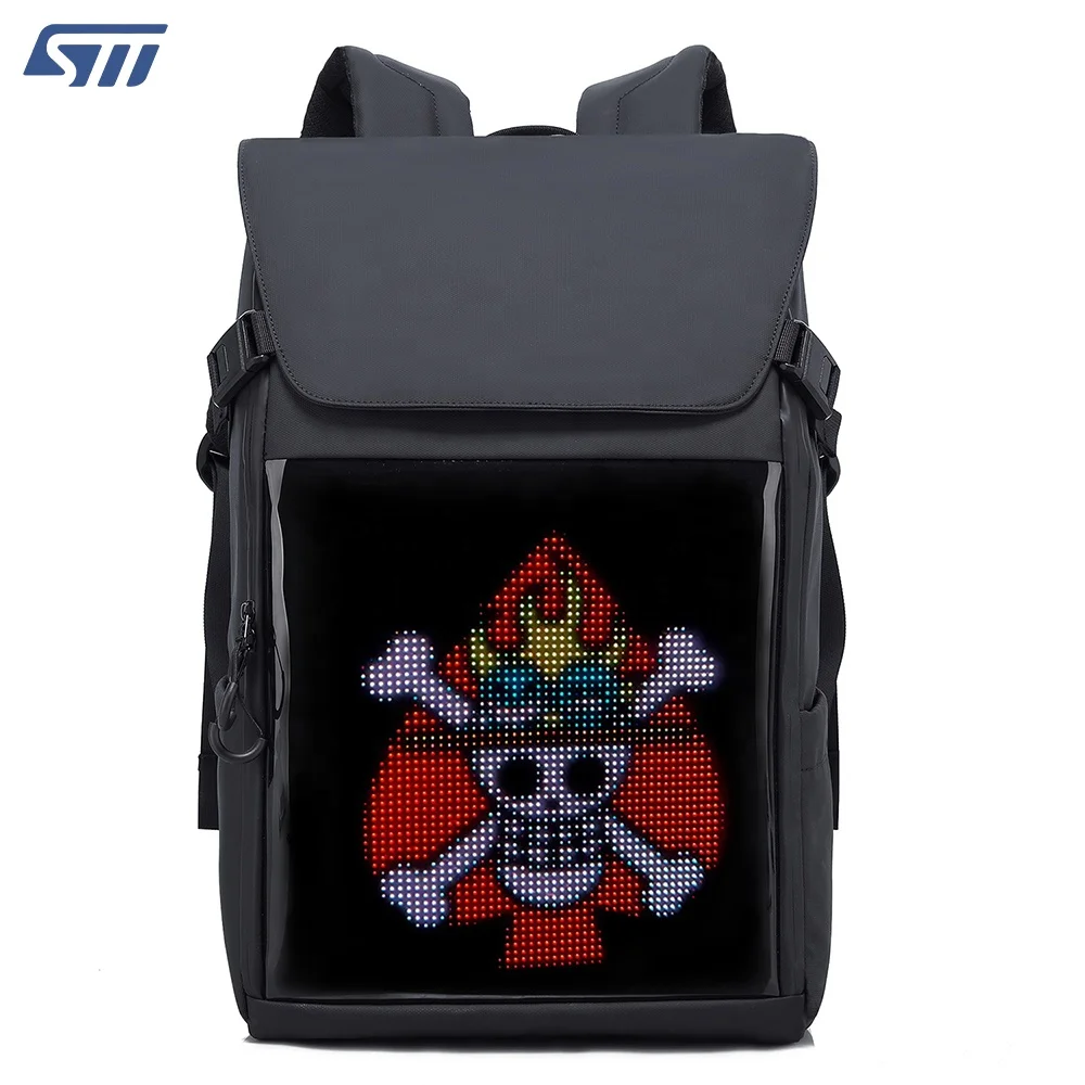 LED BACKPACK AND SMART SUPER BAG WITH WATERPROOF AND TOP QUALITY  LAPTOPS BAG WITH 15.6INCHES