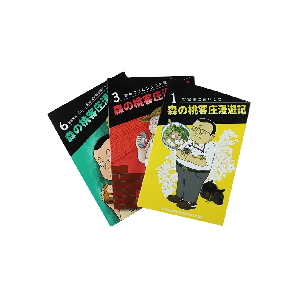 Professional Manufacturer OEM ODM Custom Made Mini Comic Book Design Manga Art Books