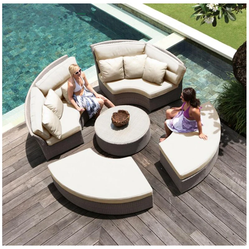 
Modern Water Proof Fabric Outdoor Furniture in Garden Sets 