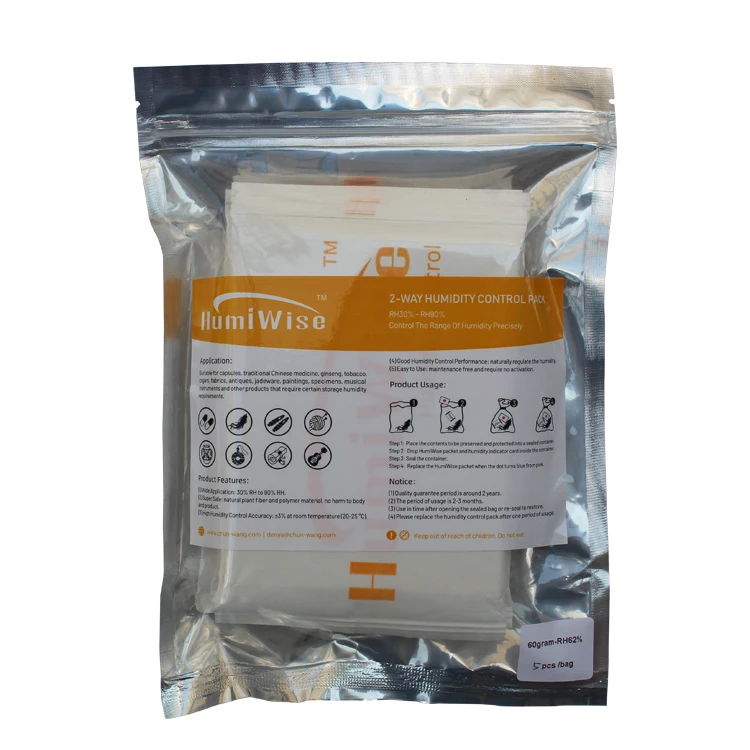 RH 62 Humidity Control Sachet - Single 8g Pack