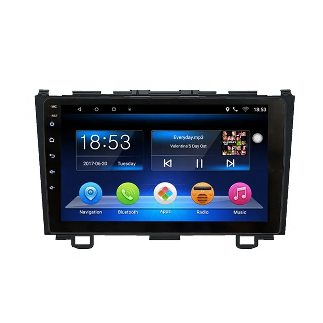 9 Inch Android 8.1 Car Radio Player For Honda Crv 2007-2011 Audio Multimedia Gps Navigation System