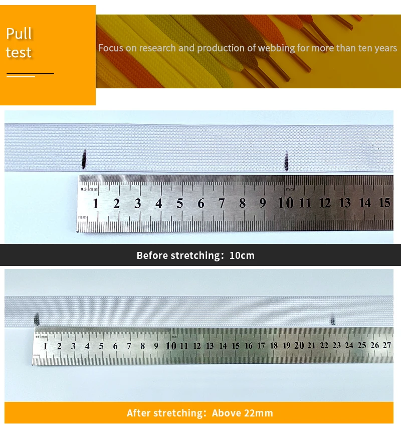 high tenacity elastic tape 15mm 20mm 25mm 30mm 40mm 50mm color wide polyester   custom woven elastic band for clothing