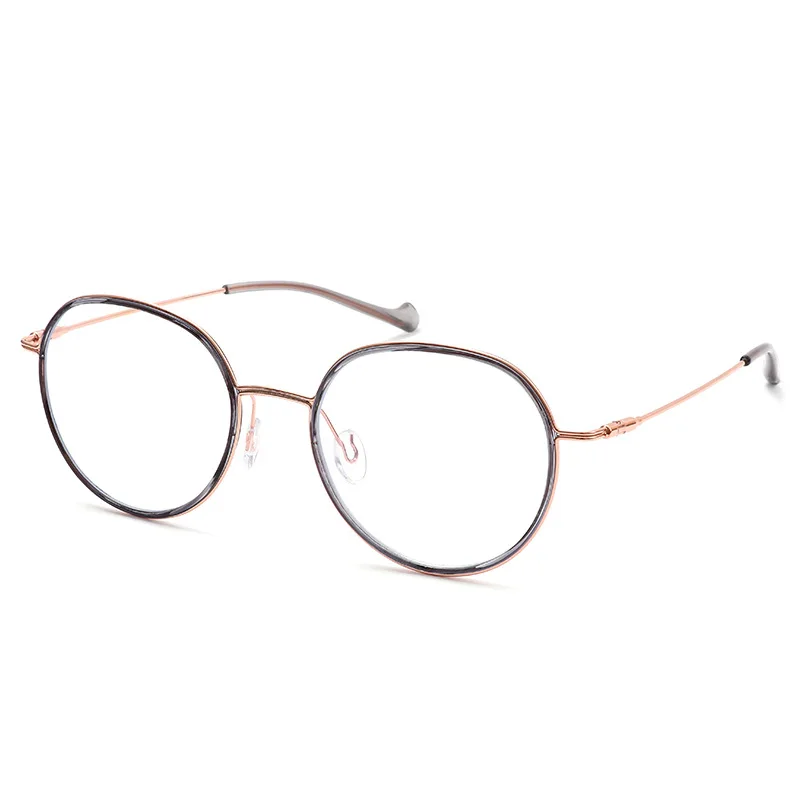 Women Anti-blue Light Glasses Frame Vintage Large Eyeglasses Blocking Blue-ray Oversized Spectacles Frames