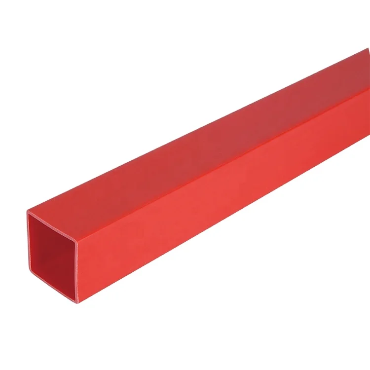 Wholesale Hot Selling Custom Color Size Square Plastic Pipe PVC Tubes