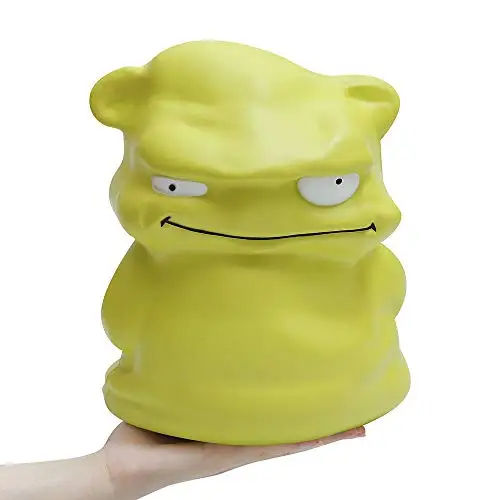 Hot Sale Green Monster Cute Jumbo  Slow Rising Scented  Soft Squishy Stress Relief  Toys