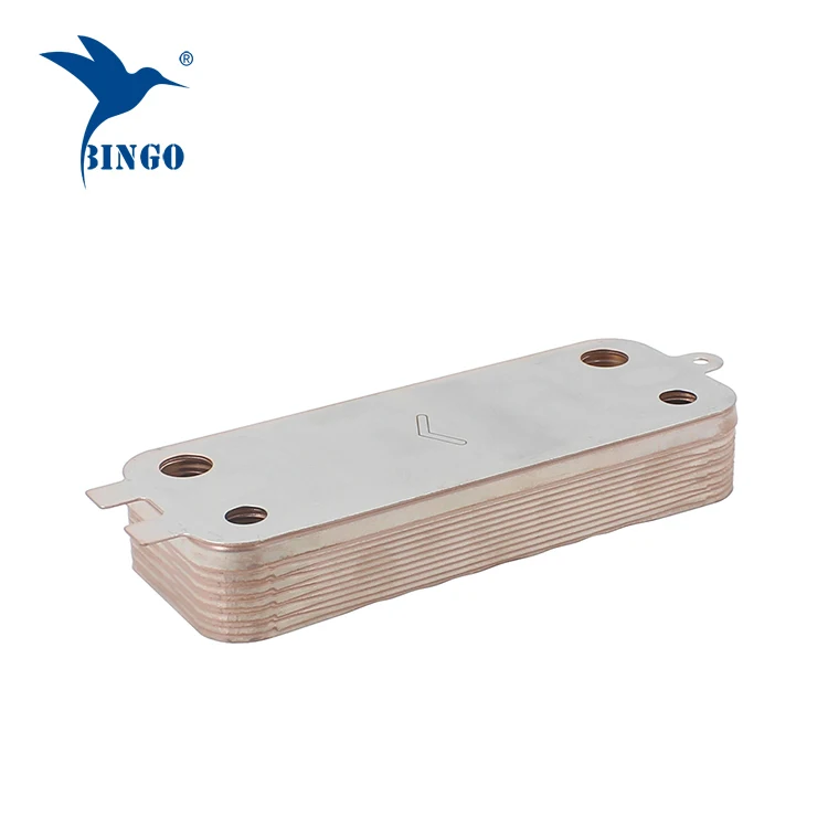 Cross Flow Plate Heat Exchanger for Gas Boiler