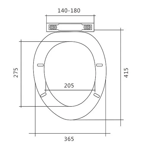 Заводская розетка, высокое качество, быстросъемный полипропиленовый чистый материал, крышка унитаза для унитаза