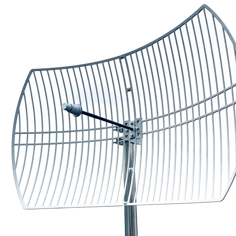 Cheap Factory 2.4g Wifi Antenna 30dbi Grid Antenna With Die Cast Grid Parabolic For Long Range Discoverage