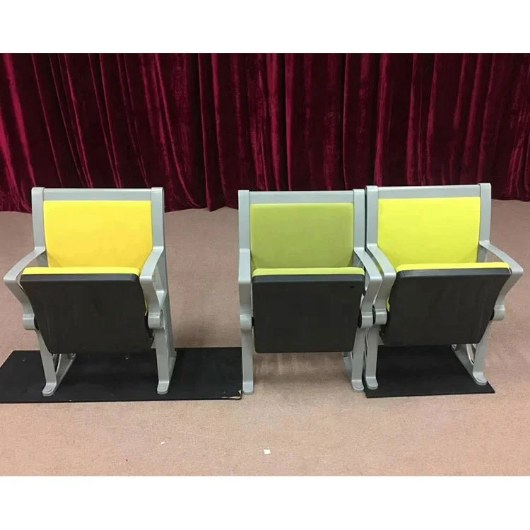 Modern Design Foldable Plywood University Lecture Hall Table and Chair College Furniture