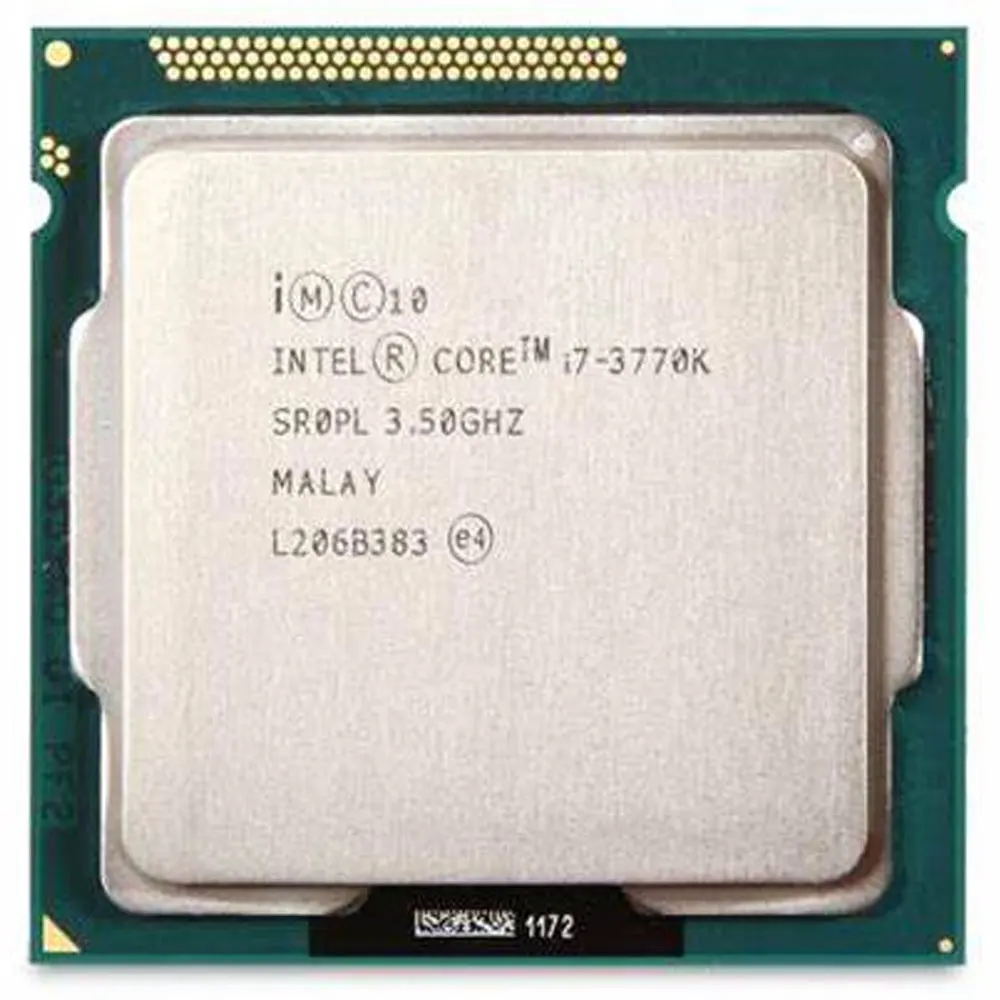 Intel Core i7-3770k CPU Desktop Processor LGA 1155 Socket 3.5GHz 22 Nanometer Products Cache Main Place Stock Ready 100% test OK