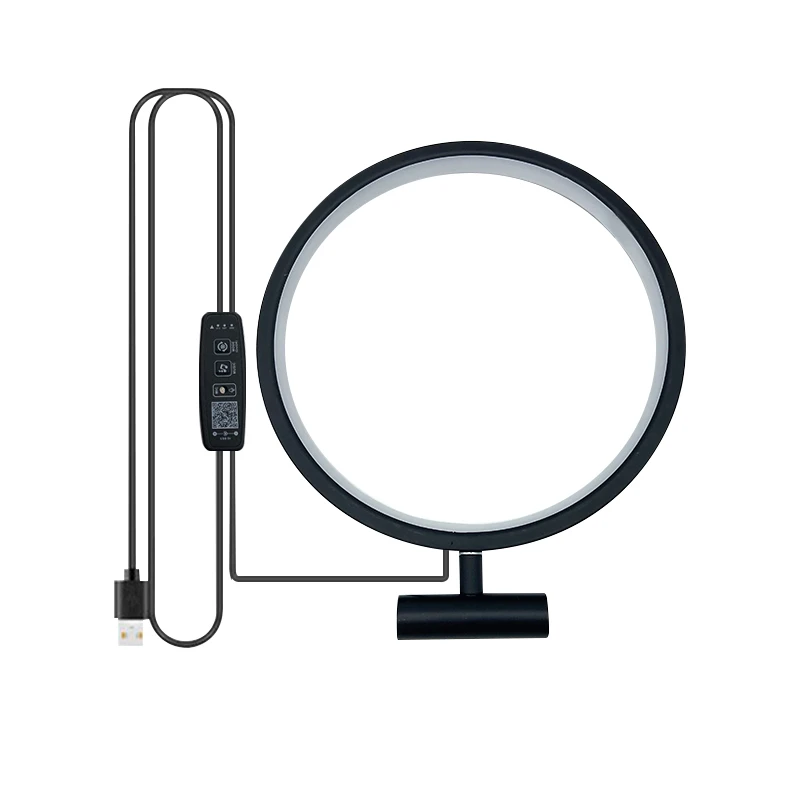 Glomarket Tuya Wifi Smart Home RGB Desk Lamp with Touch Control Remote DC Power Supply Middle Size Ring Night Light Automation