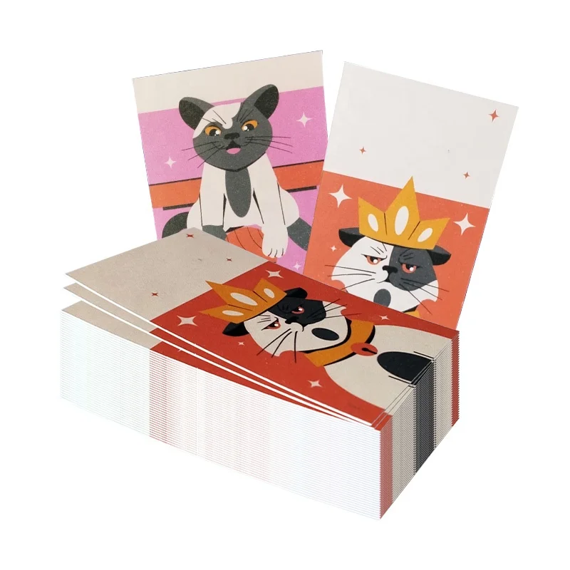 Wholesale Low Cost Pet Theme Printed Gifts Card Durable Festival Gifts Paper Cards All Occasion Logo/Pattern Custom Gifts Cards