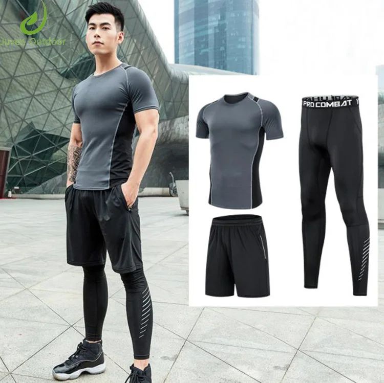 The latest style athletic apparel manufacturers new design fitness men athletic wear