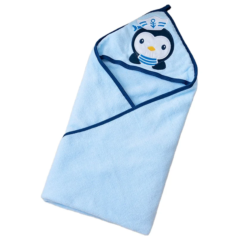 
warm animal pattern cartoon bath muslin baby soft toddler infant hooded towel organic 100% bamboo cotton kids towels with hood 