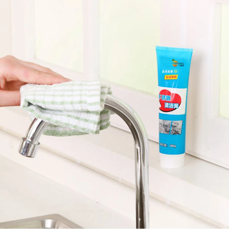 Yijujing Kitchen Stain Removing Stainless Steel Cleaner Cooker Surface Cleaning Paste