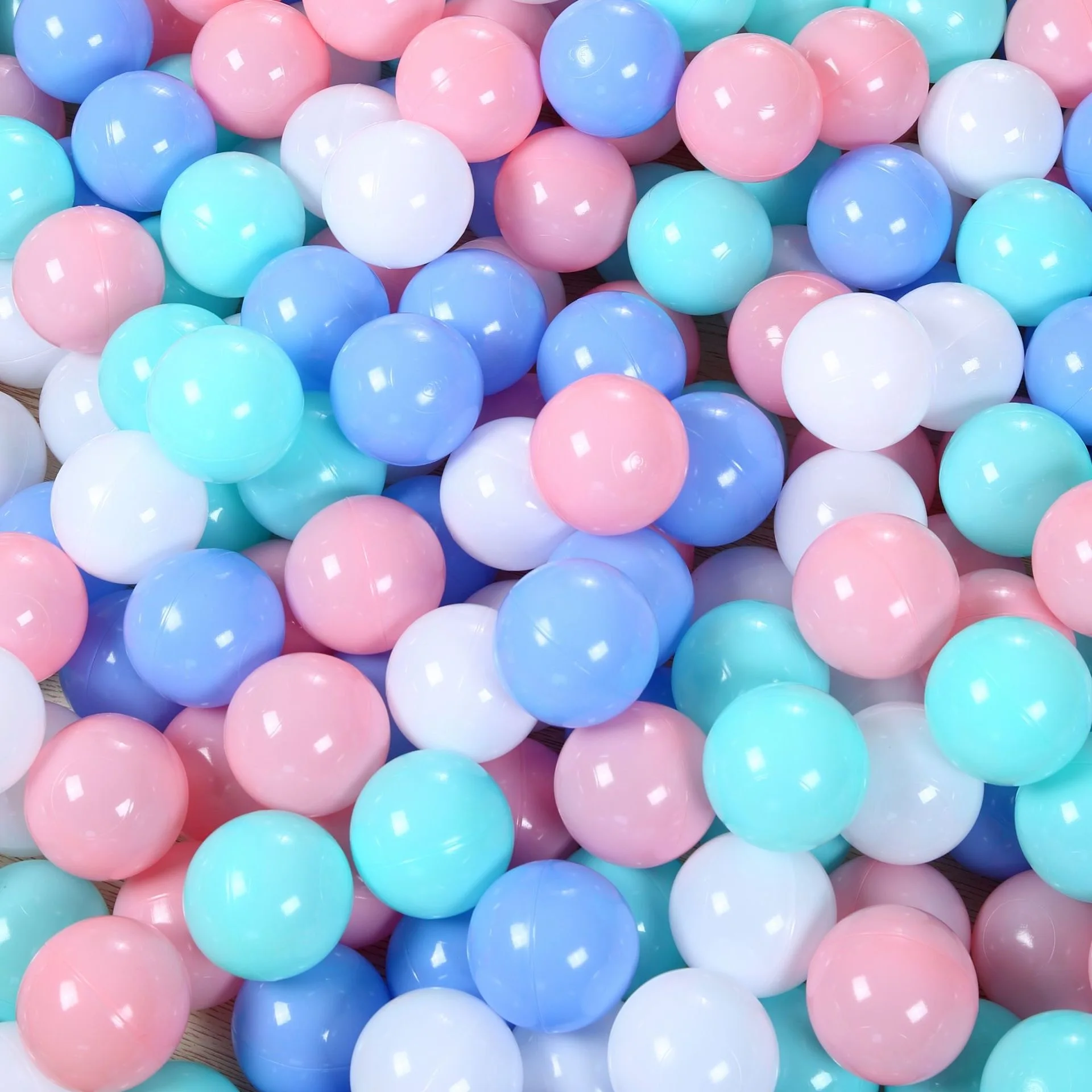 Manufacturers direct Wholesale  PE Colorful Baby Cheap kids toddler playground Plastic Soft Anti-flexible Ocean Ball Pit Ball