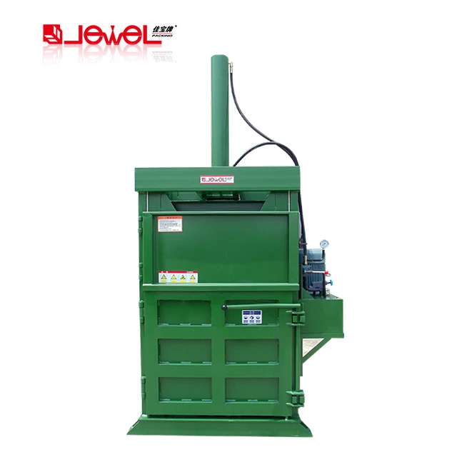 Гидравлическая Вертикальная пластиковая машина baler для малых и средних предприятий